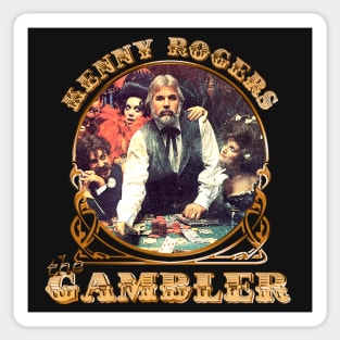 Kenny Rogers \\\ The Gambler /// Original Fan Design Sticker